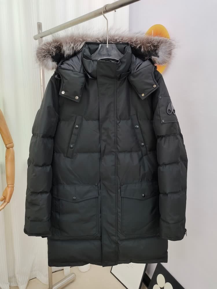 Moose Knuckles Fur Hood Long Down Parka Moose Knuckles Fur Hood Long Down Parka